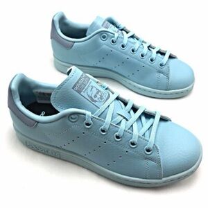 adidas Light Blue Leather Stan Smith Sneakers